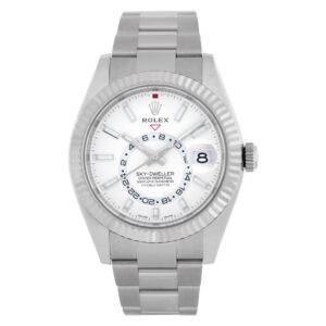 Rolex Sky-Dweller 326934 Stainless Steel White dial 42mm Automatic watch