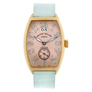 Franck Muller Curvex 2851 S6 18k Salmon dial 30mm Automatic watch