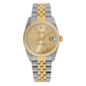 Rolex Datejust 68273 Stainless Steel Champagne dial 30mm Automatic watch