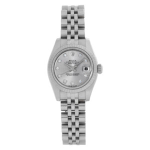 Rolex Datejust 17917 Stainless Steel rhodium dial 26mm Automatic watch