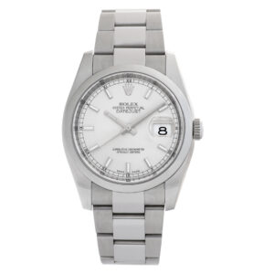 Rolex Datejust 116200 Stainless Steel Silver dial 36mm Automatic watch