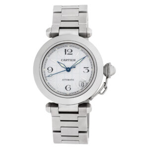 Cartier Pasha C w31015m7 stainless steel 35mm auto watch