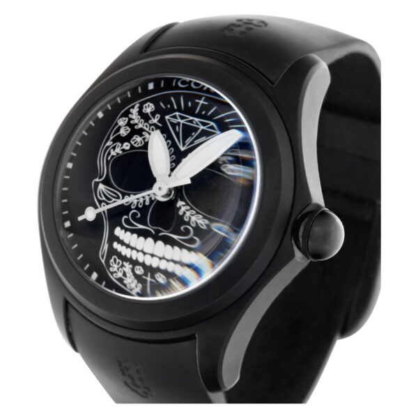 Corum Bubble "Mexican Skull" 082.310.98/0371 SM01 Black PVD Black dial 48mm Auto