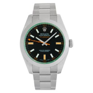 Rolex Milgauss 116400GV Stainless Steel Black dial 40mm Automatic watch