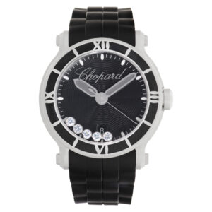 Chopard Happy Sport 288525-3005 Stainless Steel Black dial 42mm Quartz watch