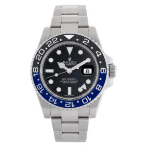 Rolex GMT-Master II "Batman" 116710BLNR Stainless Steel Black dial 40mm Automati