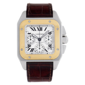 Cartier Santos 100 W20091X7 18k & steel 41mm auto watch