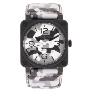 Bell & Ross Aviation TypeBR03-92 Ceramic White camo dial 42mm Automatic watch