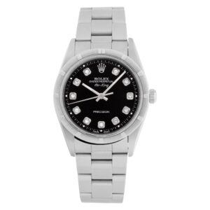 Rolex Air King 14010 Stainless Steel Black dial 34mm Automatic watch