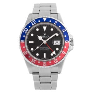 Rolex GMT Master II Pepsi 16710 stainless steel 40mm auto watch