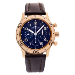 Breguet Type Xx 3800BR 18k rose gold Dark Blue dial 39mm Automatic watch