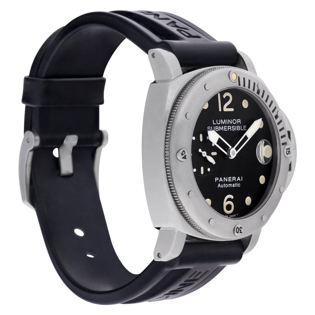 Panerai Submersible PAM00024 Stainless Steel Black dial 43mm