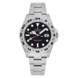 Rolex Explorer II 216570 Stainless Steel Black dial 42mm Automatic watch