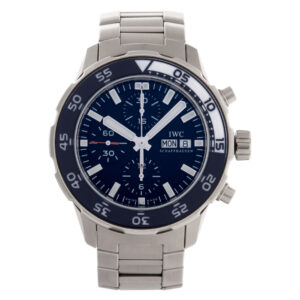 IWC Aquatimer iw376710 Stainless Steel Blue dial 44mm Automatic watch