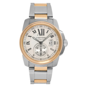 Cartier Calibre 7100036 18k & steel 42mm auto watch