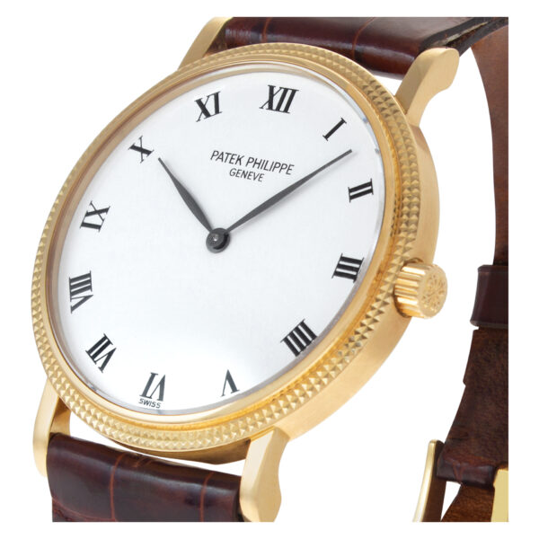 Patek Philippe Calatrava 3992 18k White dial 33mm Automatic watch