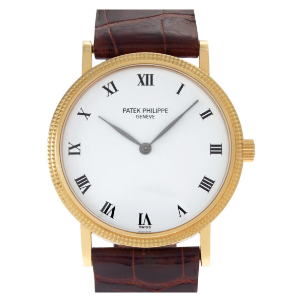 Patek Philippe Calatrava 3992 18k White dial 33mm Automatic watch