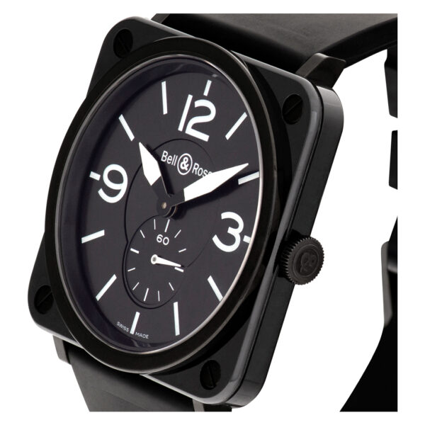 Bell & Ross BR S Ceramic Matte stainless steel 39mm Quartz watch