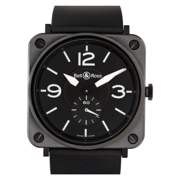 Bell & Ross BR S Ceramic Matte stainless steel 39mm Quartz watch