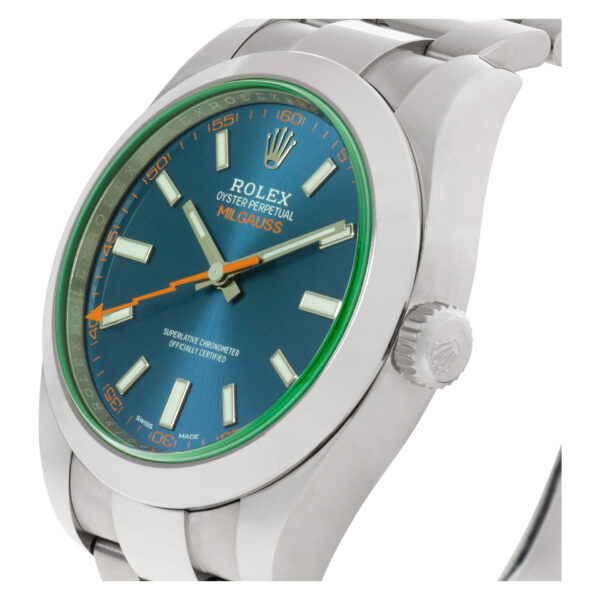 Rolex Milgauss 116400GV stainless steel 40mm auto watch