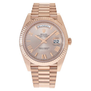 Rolex Day-Date 228235 18k rose gold Rose dial 40mm Automatic watch