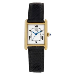 Cartier Tank Vermeil 067735PL vermeil 25mm Quartz watch