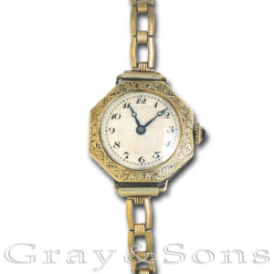 A.W.C Classic gold fill mm  watch