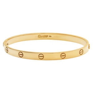 Cartier Love bracelet in 18k yellow gold