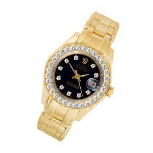 Rolex Pearlmaster 69298 18k 26mm auto watch