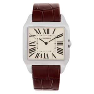 Cartier Santos Dumont W2007051 18k white gold 35mm Manual watch