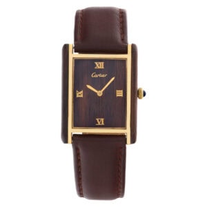 Cartier Tank gold plate 25mm Manual watch