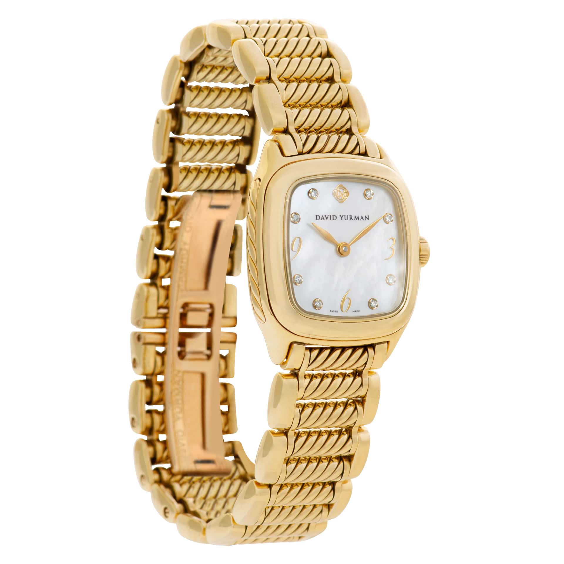 David yurman gold discount watch