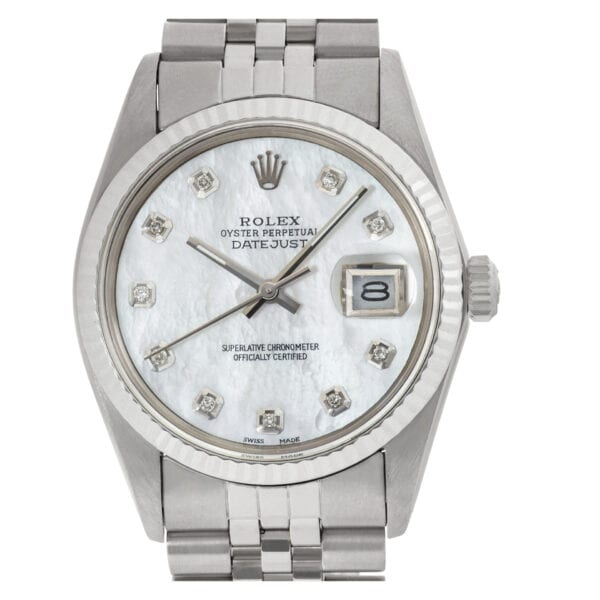 Rolex Datejust 16014 stainless steel 36mm auto watch