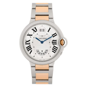 Cartier Ballon Bleu W6920027 18k rose gold & stainless steel 38.5mm Quartz watch