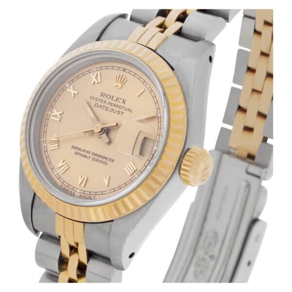 Rolex Datejust 69173 18k & steel 26mm auto watch