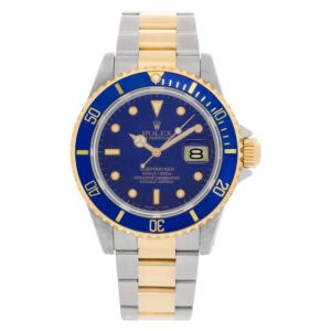 Rolex Submariner 16613 18k & steel 40mm auto watch