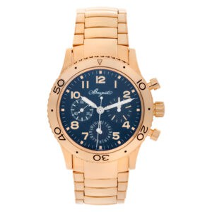 Breguette Aeronavale 3800BR 18k rose gold 39mm auto watch