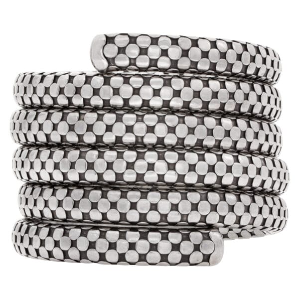 John Hardy Triple Coil dot braclet in sterling silver