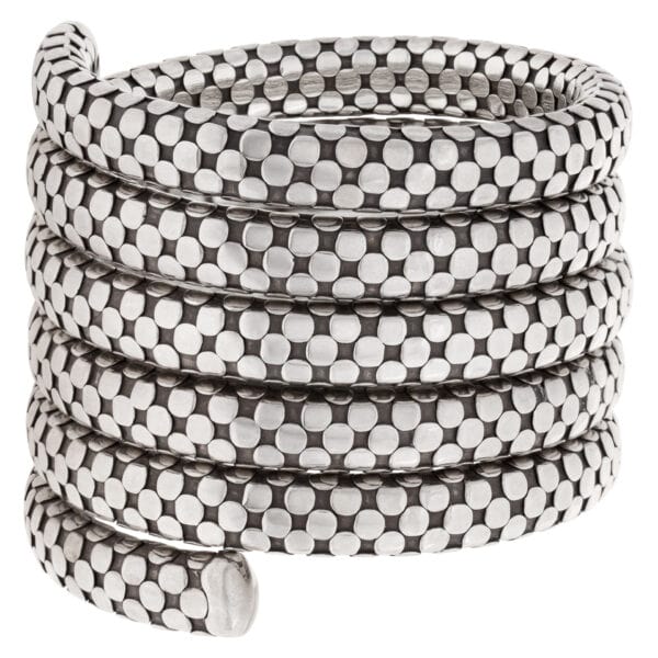 John Hardy Triple Coil dot braclet in sterling silver