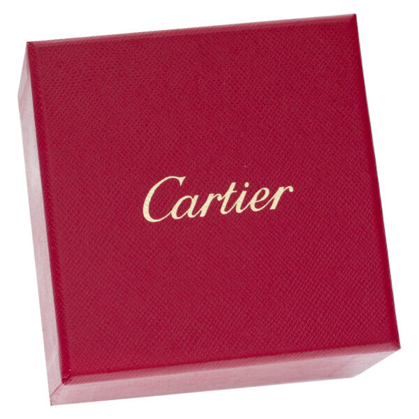 Cartier Love Ring with 3 diamonds in 18k yellow gold