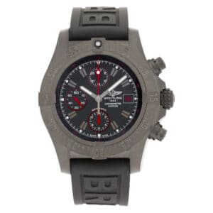 Breitling Avenger M13380 black steel 44mm auto watch