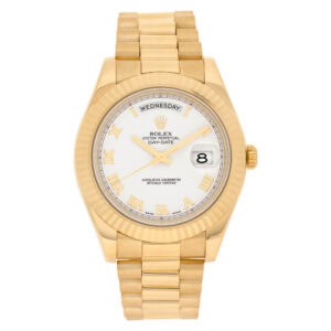 Rolex Day-Date II 218238 18k yellow gold 41mm auto watch