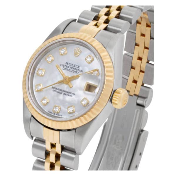 Rolex Datejust 59193 18k & steel 26mm auto watch