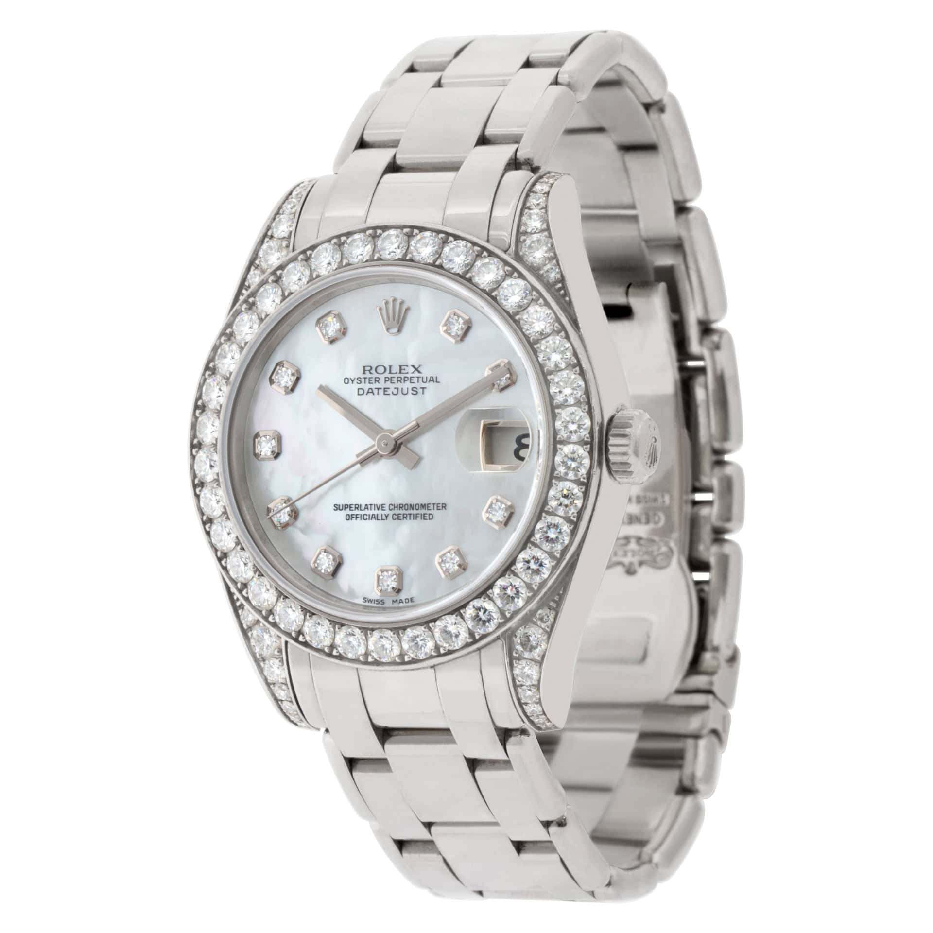 Rolex pearlmaster outlet white gold