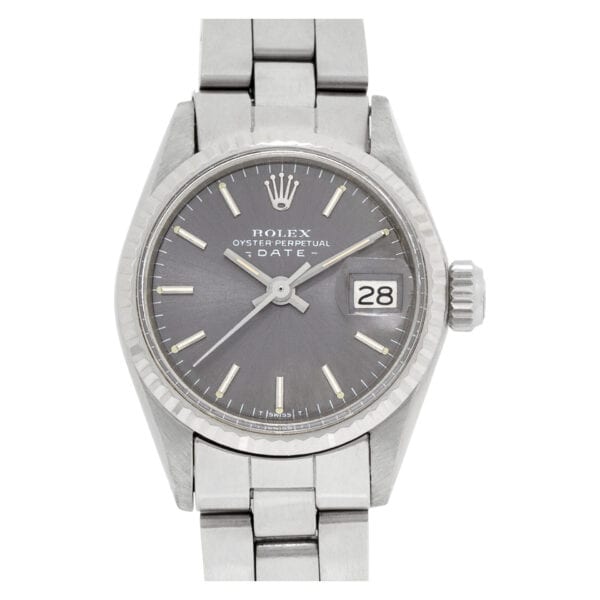 Rolex Date 6517 stainless steel 25mm auto watch