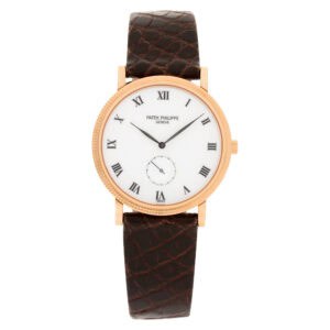 Patek Philippe Calatrava 3919 18k rose gold 33mm Manual watch