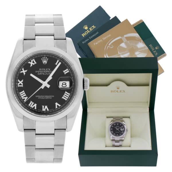 Rolex Datejust 116200 stainless steel 36mm auto watch