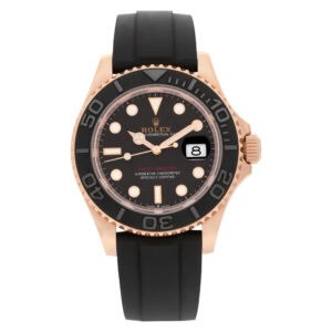 Rolex Yacht-Master 126655 18k rose gold 40mm auto watch