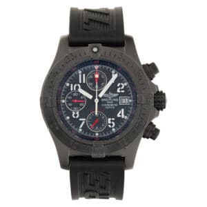 Breitling Avenger M13380 black steel 44mm auto watch