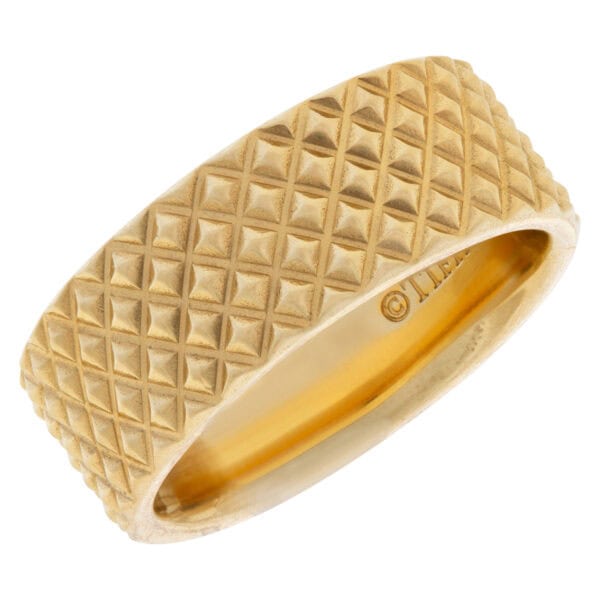 Tiffany & Co. 18k Gold Studded 7mm Band